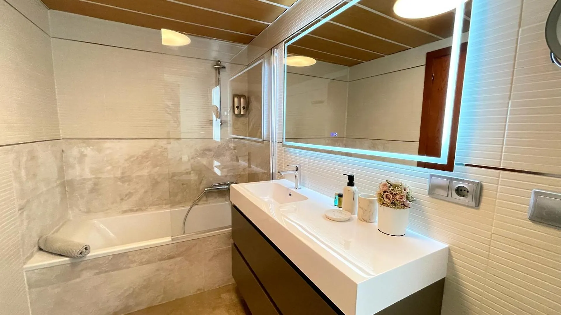 Atico En Plaza De La Constitucion 3 Bedrooms Malaga Apartment